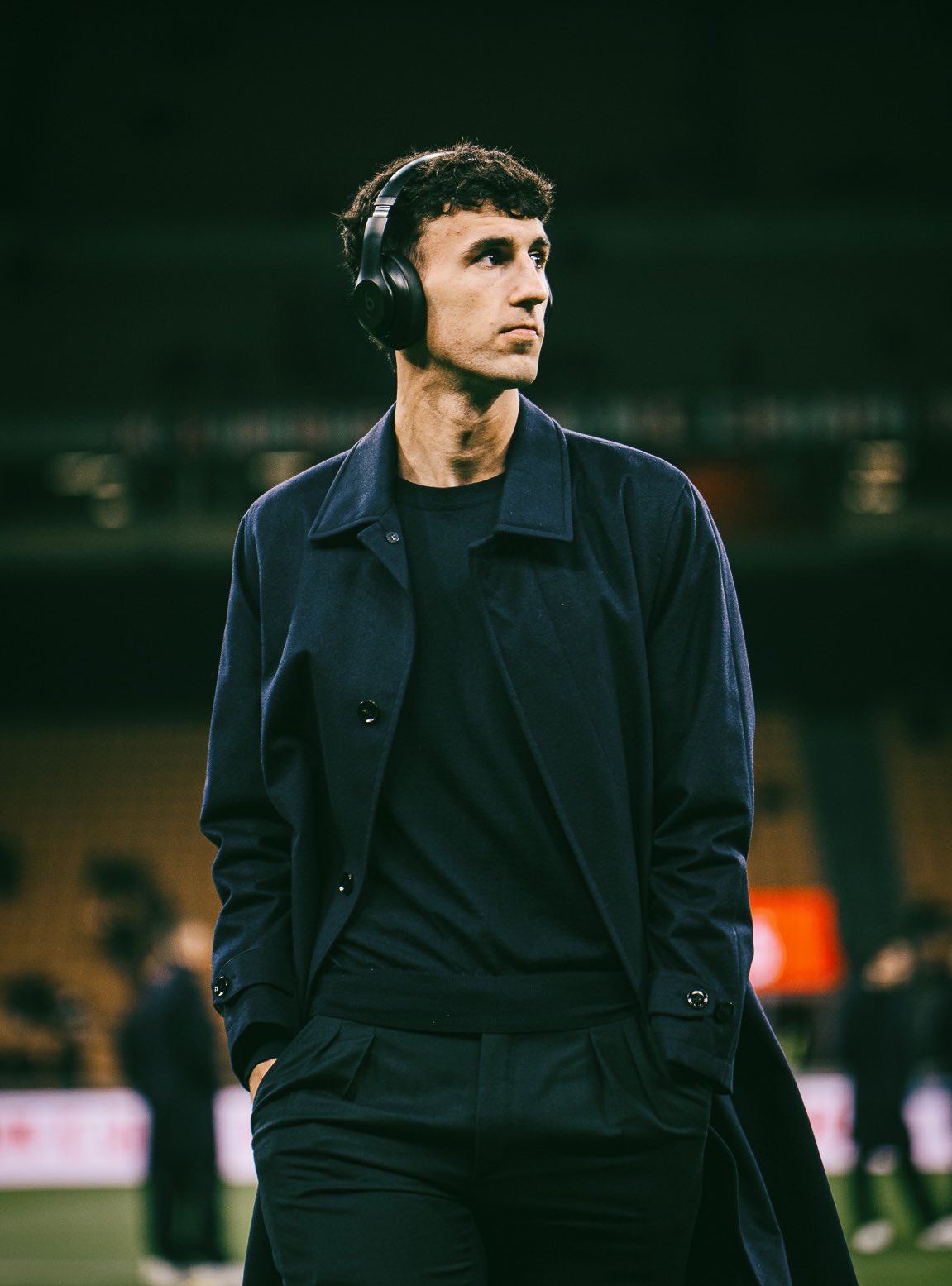 Jacobo Ramón pre-match at Stadio Sinigaglia